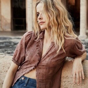 Doen Bird top in Canyon size medium